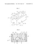 LEAD FRAME FOR OPTICAL SEMICONDUCTOR DEVICE AND OPTICAL SEMICONDUCTOR     DEVICE USING THE SAME diagram and image