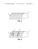 COMPOSITE MATERIAL PART MANUFACTURING PROCESS USING REMOVABLE AND     RETAINABLE MATERIAL diagram and image