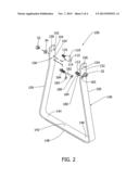 Repositionable Bike Stand diagram and image