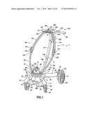 Collapsible Stroller diagram and image