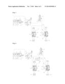 BRAKE CONTROL DEVICE OF WHEEL TYPE CONSTRUCTION MACHINE diagram and image