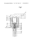 ACTUATOR UNIT OF A SLIDING CAM SYSTEM HAVING A LATCHING DEVICE diagram and image