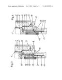 ACTUATOR UNIT OF A SLIDING CAM SYSTEM HAVING A LATCHING DEVICE diagram and image