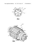 AIR-COOLED GENERATOR ROTOR WITH IMPROVED WEDGES diagram and image