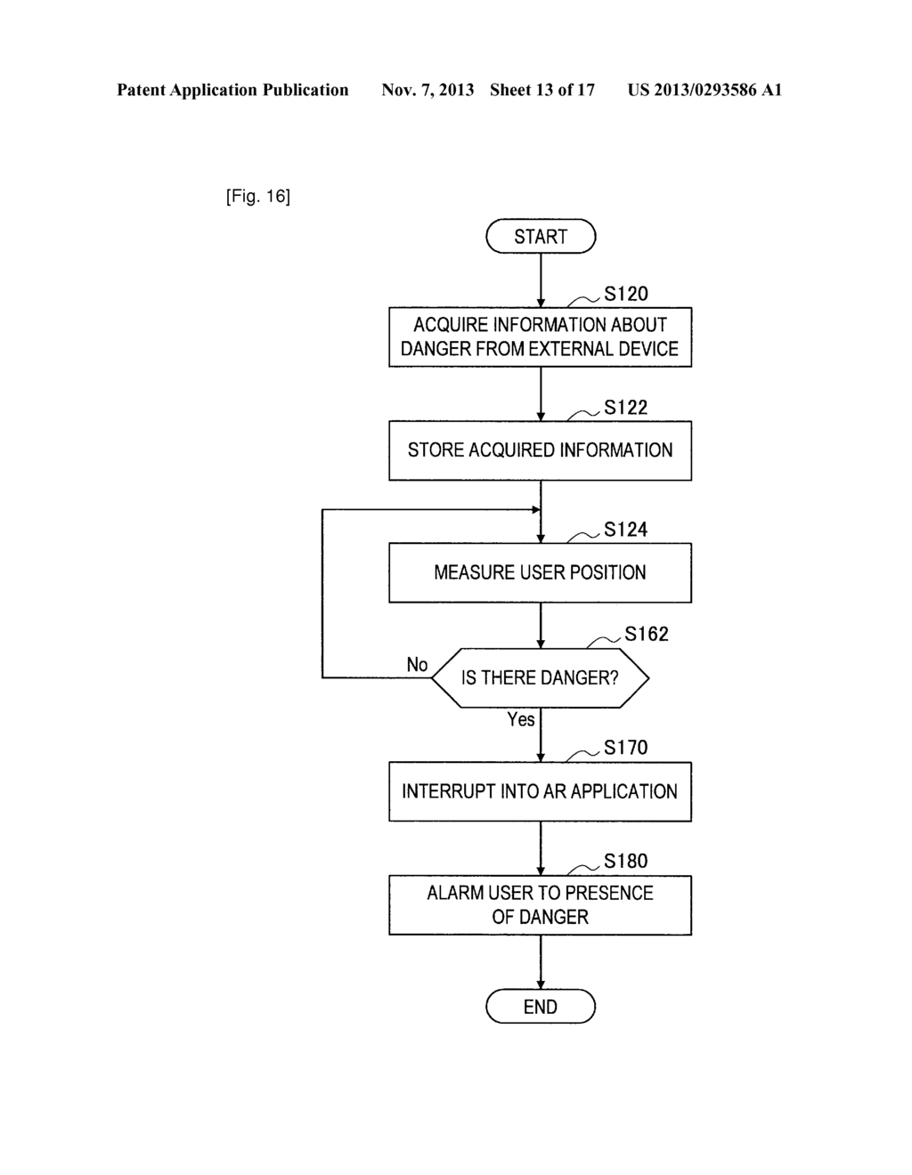 INFORMATION PROCESSING DEVICE, ALARM METHOD, AND PROGRAM - diagram, schematic, and image 14