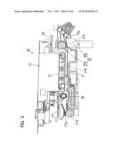 PRINTER WITH FORCE TRANSMITTING PATH SELECTING MECHANISM diagram and image