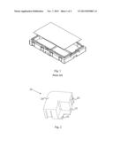 BUFFERING STOP STRUCTURE AND CORRESPONDING PACKING CASE diagram and image