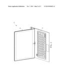 FIXING MECHANISM FOR FIXING A SLIDABLE DISPLAY MODULE RELATIVE TO A HOST     MODULE AND PORTABLE ELECTRONIC DEVICE THEREWITH diagram and image