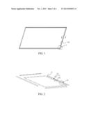 FRAME STRUCTURE AND BACKLIGHT MODULE diagram and image