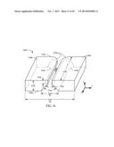 PLASMONIC TRANSDUCER HAVING TWO METAL ELEMENTS WITH A GAP DISPOSED     THEREBETWEEN diagram and image