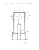 METHOD AND DEVICE FOR ENVIRONMENTALLY FRIENDLY RAMMING UNDER WATER diagram and image