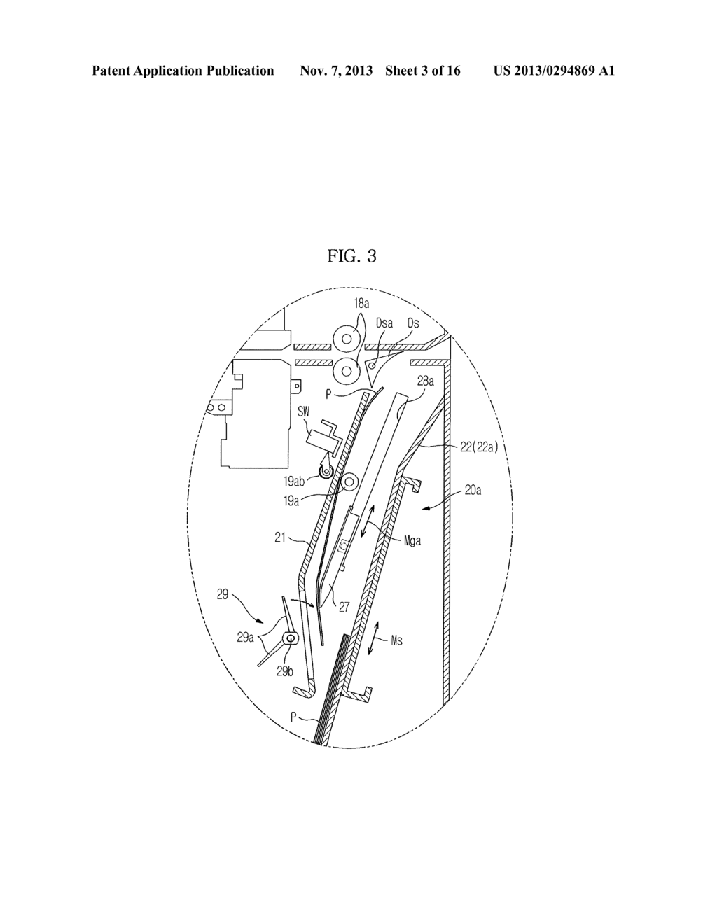 BOOKBINDING DEVICE AND PRINT-MEDIUM POST-TREATMENT APPARATUS HAVING THE     SAME - diagram, schematic, and image 04