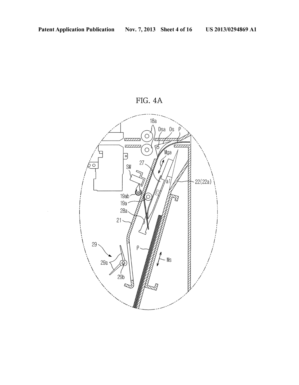 BOOKBINDING DEVICE AND PRINT-MEDIUM POST-TREATMENT APPARATUS HAVING THE     SAME - diagram, schematic, and image 05