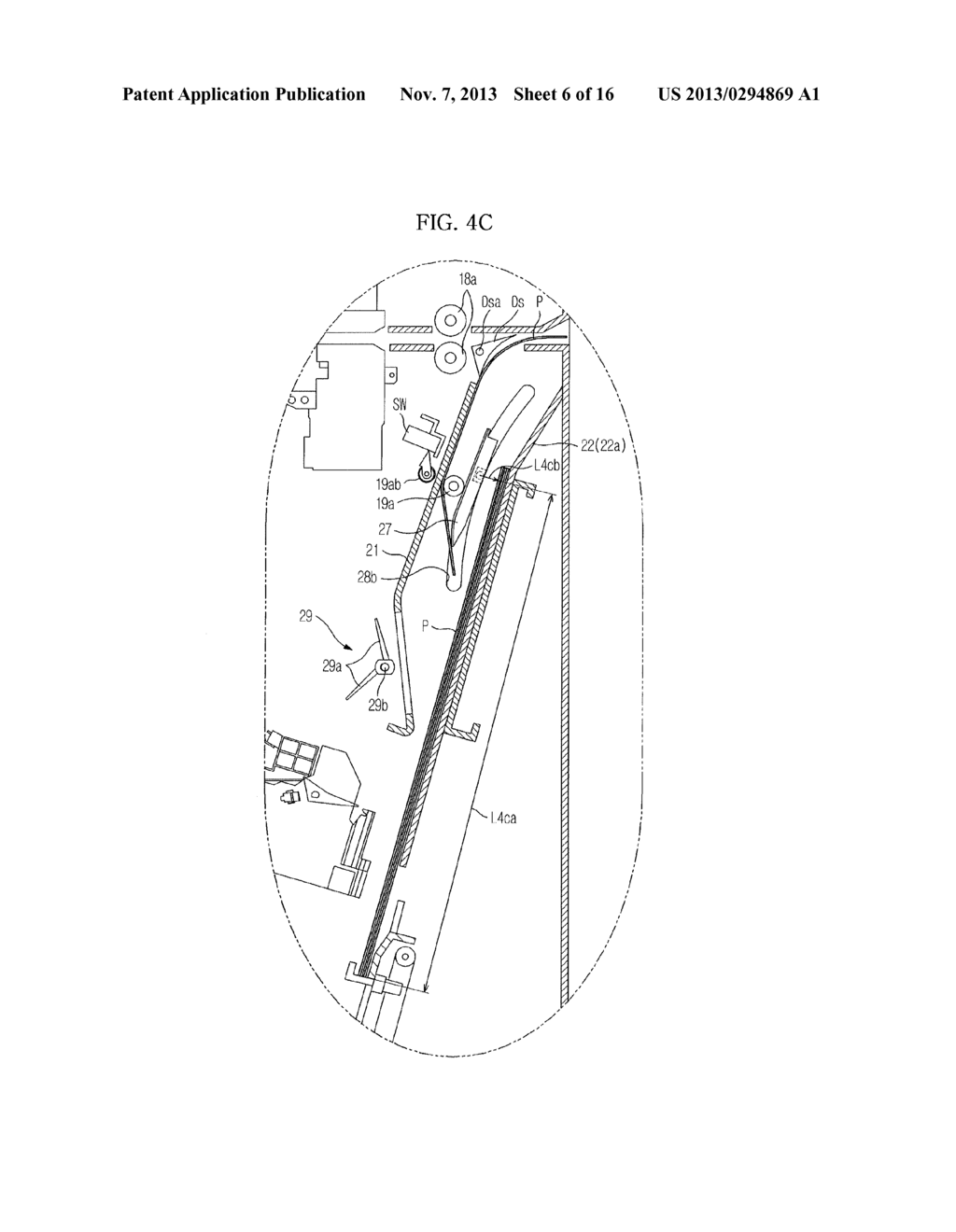 BOOKBINDING DEVICE AND PRINT-MEDIUM POST-TREATMENT APPARATUS HAVING THE     SAME - diagram, schematic, and image 07