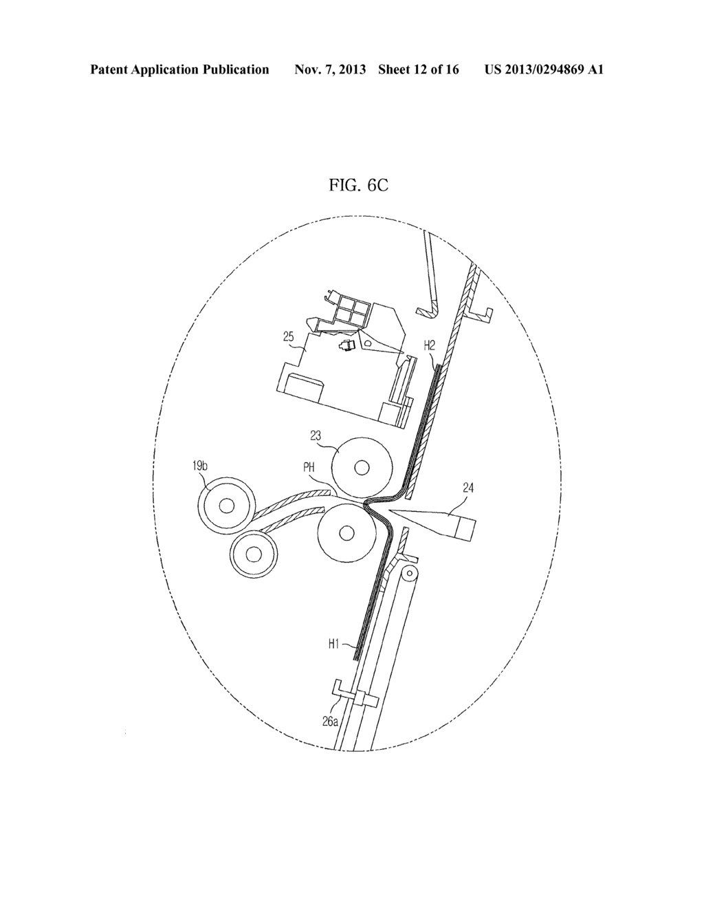 BOOKBINDING DEVICE AND PRINT-MEDIUM POST-TREATMENT APPARATUS HAVING THE     SAME - diagram, schematic, and image 13