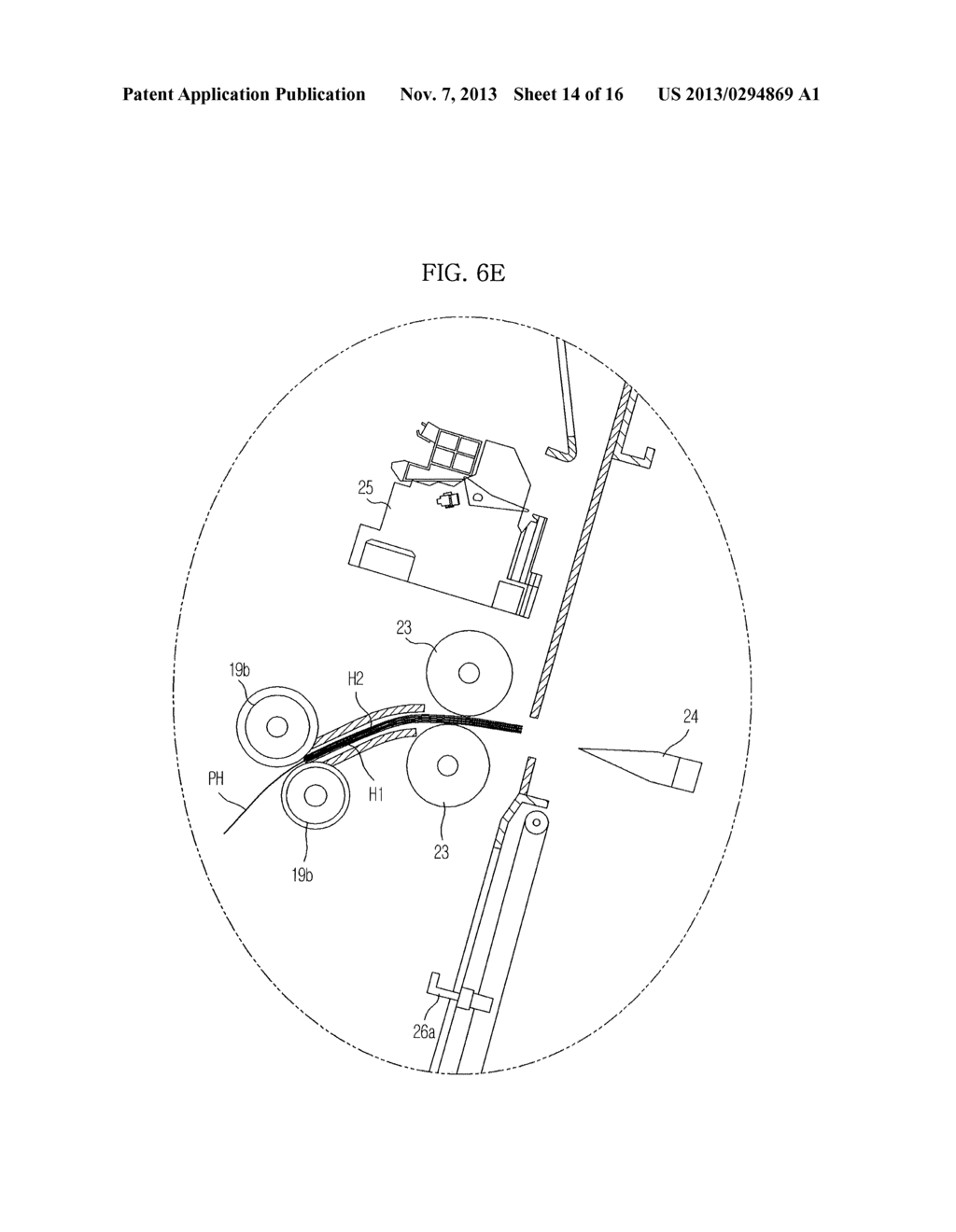 BOOKBINDING DEVICE AND PRINT-MEDIUM POST-TREATMENT APPARATUS HAVING THE     SAME - diagram, schematic, and image 15