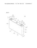 RECHARGEABLE SECONDARY BATTERY diagram and image