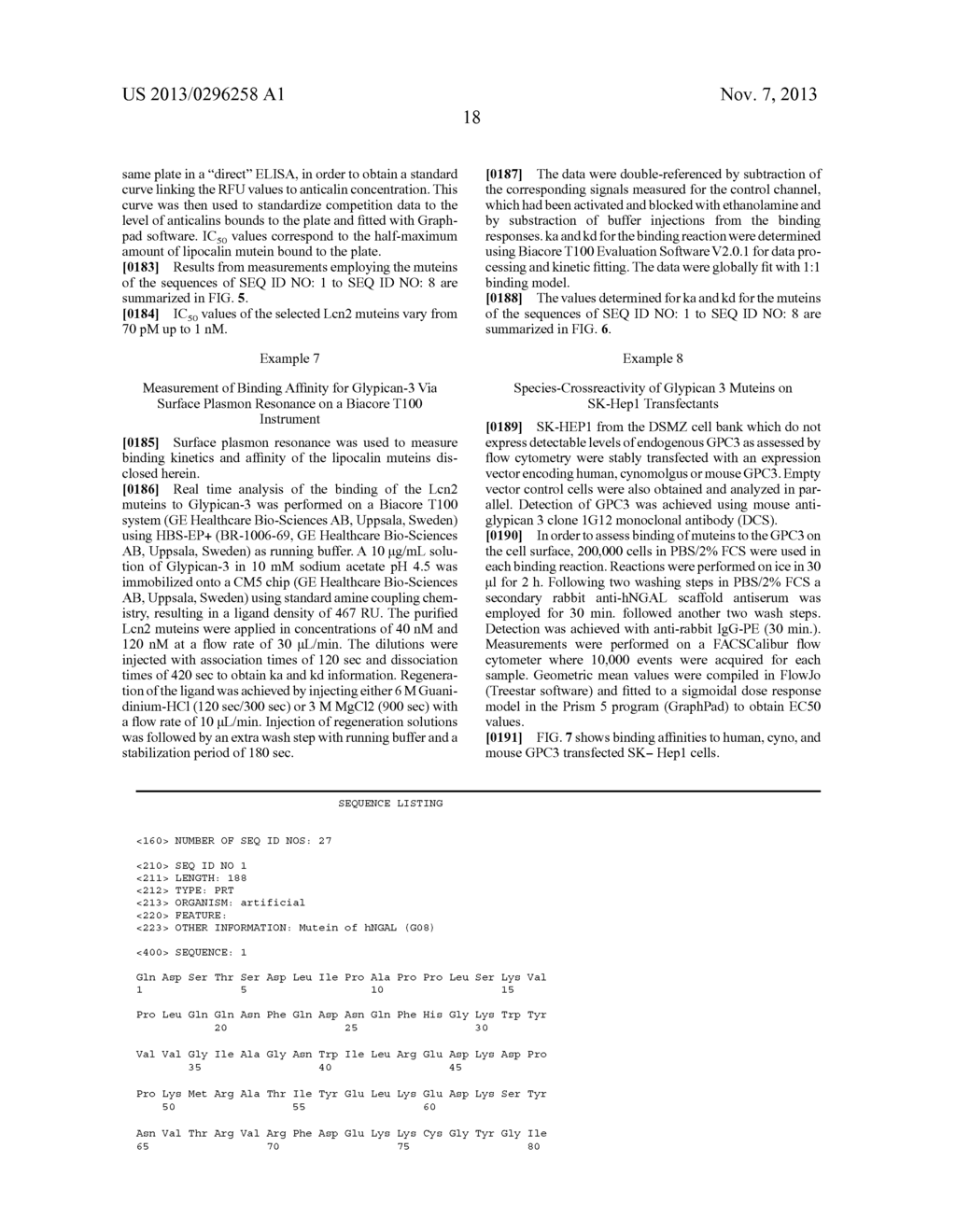 MUTEINS OF HUMAN LIPOCALIN 2 WITH AFFINITY FOR GLYPICAN-3 (GPC-3) - diagram, schematic, and image 27