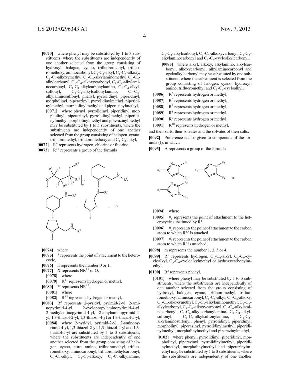 SUBSTITUTED IMIDAZO- AND TRIAZOLOPYRIMIDINES, IMIDAZO- AND     PYRAZOLOPYRAZINES AND IMIDAZOTRIAZINES - diagram, schematic, and image 05