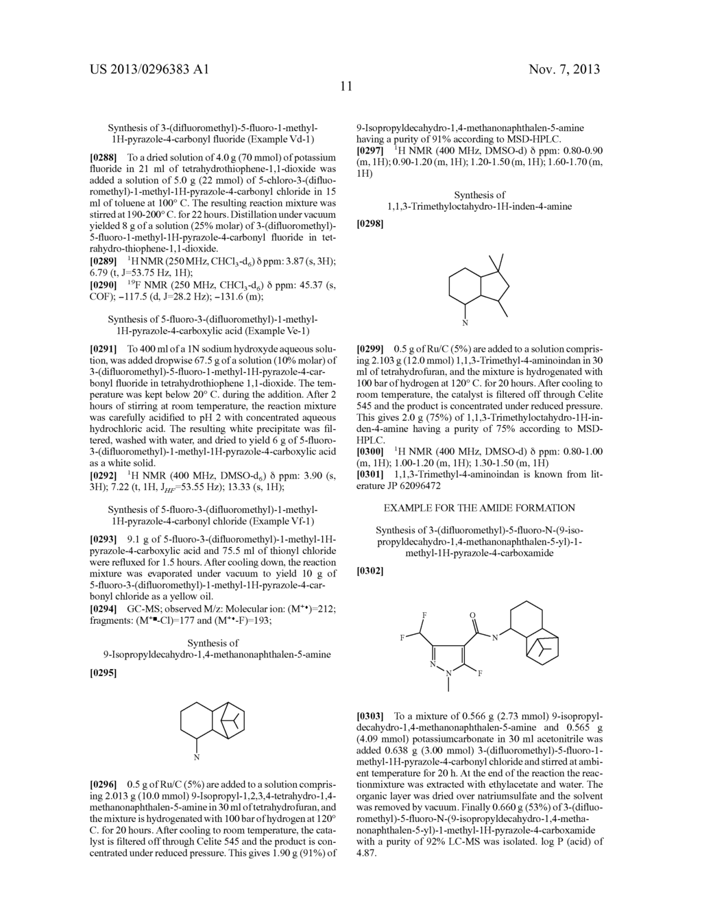 DECAHYDRO-1,4-METHANONAPHTHALEN CARBOXAMIDES - diagram, schematic, and image 12