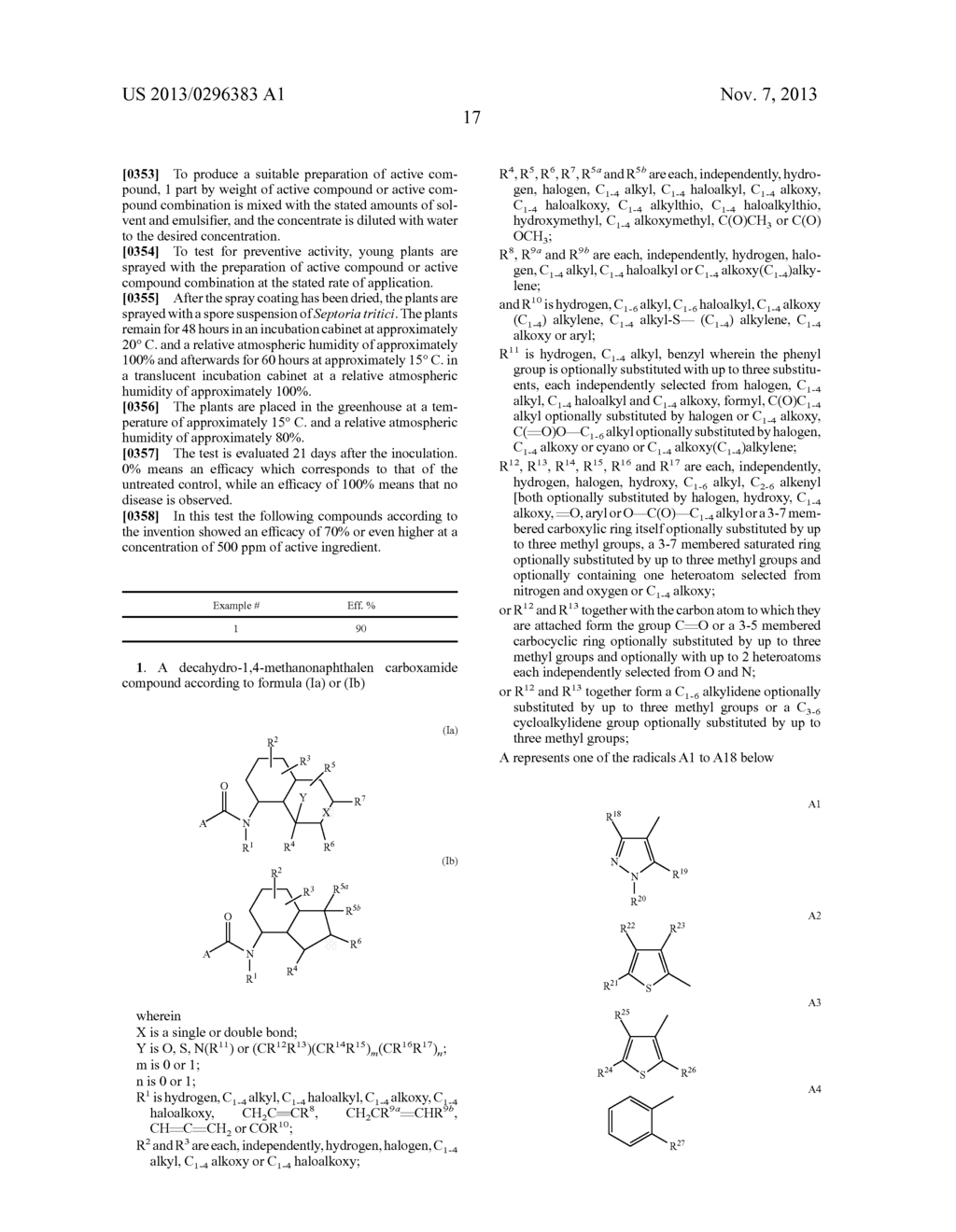 DECAHYDRO-1,4-METHANONAPHTHALEN CARBOXAMIDES - diagram, schematic, and image 18