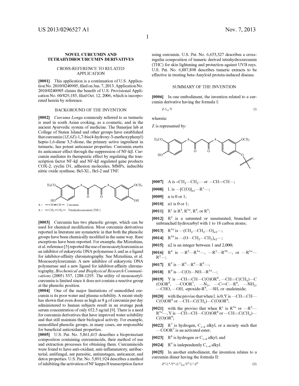Novel Curcumin and Tetrahydrocurcumin Derivatives - diagram, schematic, and image 02