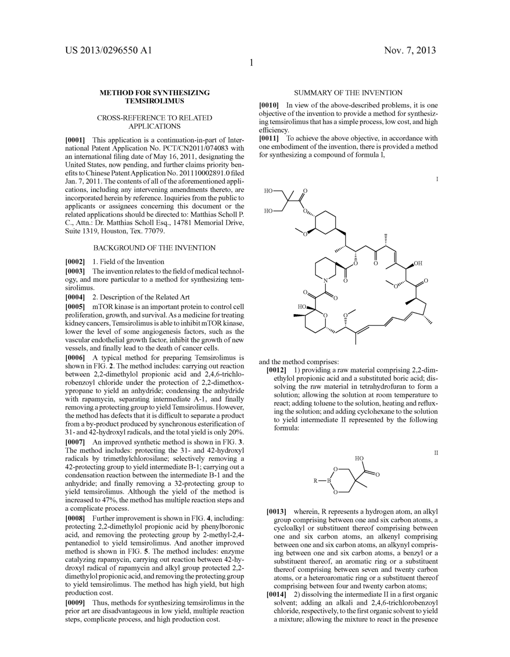 METHOD FOR SYNTHESIZING TEMSIROLIMUS - diagram, schematic, and image 07