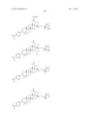 C-17 BICYCLIC AMINES OF TRITERPENOIDS WITH HIV MATURATION INHIBITORY     ACTIVITY diagram and image