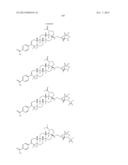 C-17 BICYCLIC AMINES OF TRITERPENOIDS WITH HIV MATURATION INHIBITORY     ACTIVITY diagram and image