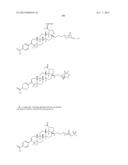 C-17 BICYCLIC AMINES OF TRITERPENOIDS WITH HIV MATURATION INHIBITORY     ACTIVITY diagram and image