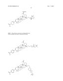 C-17 BICYCLIC AMINES OF TRITERPENOIDS WITH HIV MATURATION INHIBITORY     ACTIVITY diagram and image