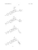 C-17 BICYCLIC AMINES OF TRITERPENOIDS WITH HIV MATURATION INHIBITORY     ACTIVITY diagram and image