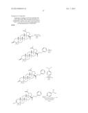 C-17 BICYCLIC AMINES OF TRITERPENOIDS WITH HIV MATURATION INHIBITORY     ACTIVITY diagram and image