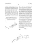 C-17 BICYCLIC AMINES OF TRITERPENOIDS WITH HIV MATURATION INHIBITORY     ACTIVITY diagram and image