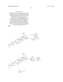 C-17 BICYCLIC AMINES OF TRITERPENOIDS WITH HIV MATURATION INHIBITORY     ACTIVITY diagram and image