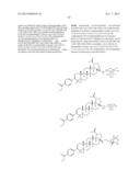 C-17 BICYCLIC AMINES OF TRITERPENOIDS WITH HIV MATURATION INHIBITORY     ACTIVITY diagram and image