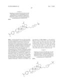 C-17 BICYCLIC AMINES OF TRITERPENOIDS WITH HIV MATURATION INHIBITORY     ACTIVITY diagram and image