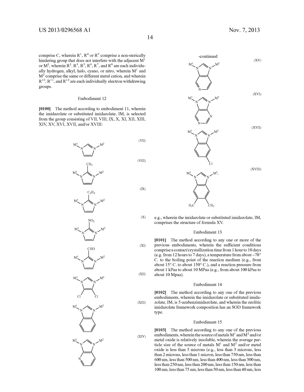 EMM19 NOVEL ZEOLITIC IMIDAZOLATE FRAMEWORK MATERIAL, METHODS FOR MAKING     SAME, AND USES THEREOF - diagram, schematic, and image 39