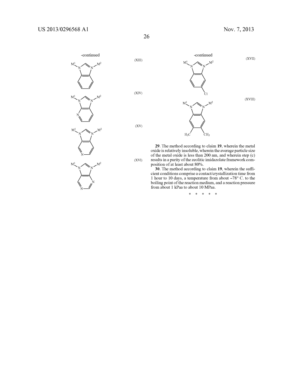 EMM19 NOVEL ZEOLITIC IMIDAZOLATE FRAMEWORK MATERIAL, METHODS FOR MAKING     SAME, AND USES THEREOF - diagram, schematic, and image 51