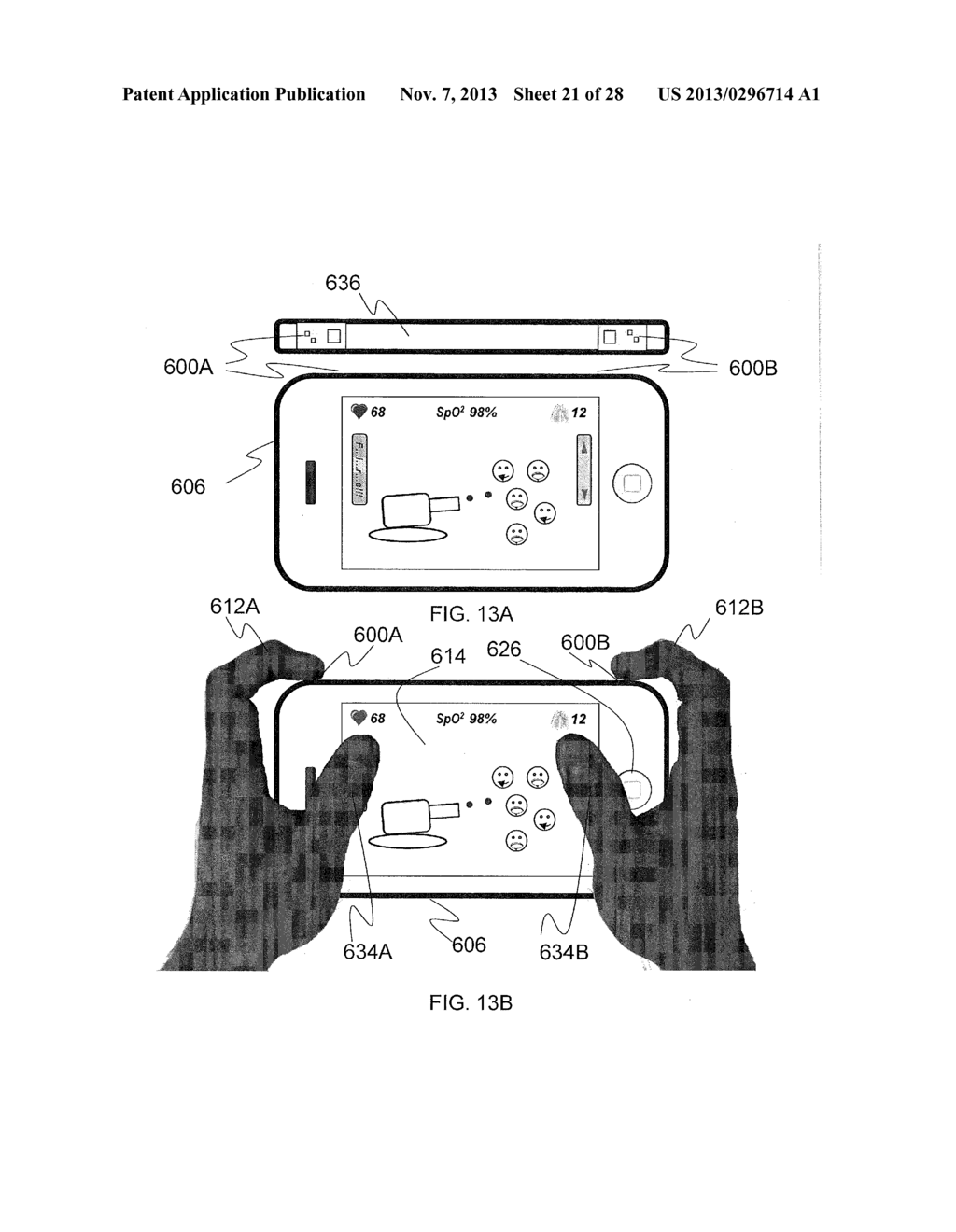 SENSING DEVICE, A METHOD OF PREPARING A SENSING DEVICE AND A PERSONAL     MOBILE SENSING SYSTEM - diagram, schematic, and image 22