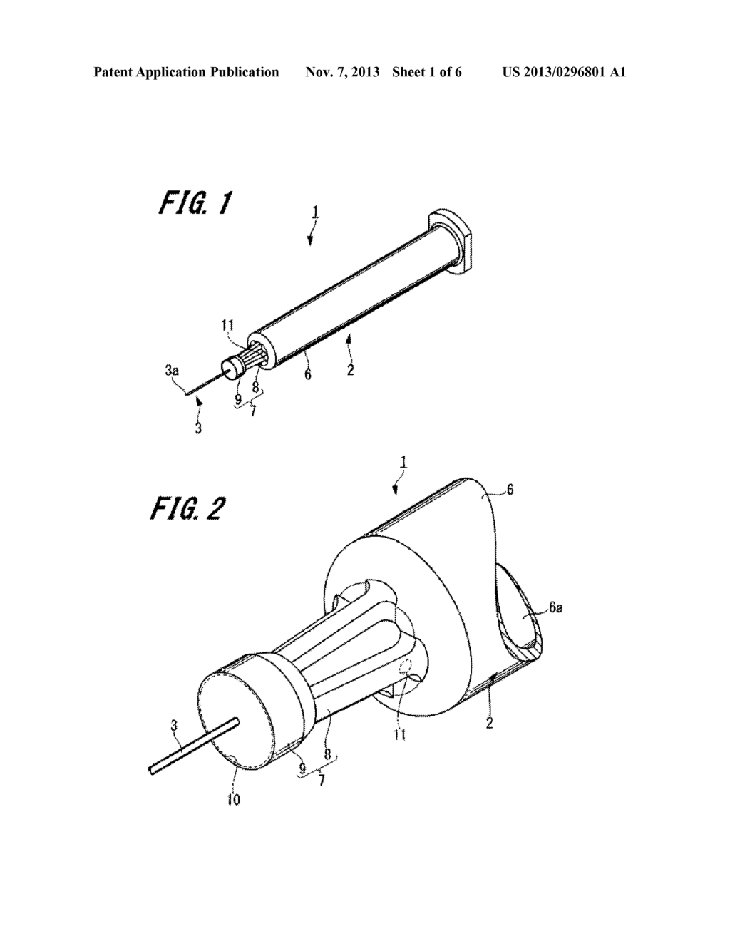 SYRINGE PROVIDED WITH NEEDLE, AND METHOD FOR PRODUCING SYRINGE PROVIDED     WITH NEEDLE - diagram, schematic, and image 02
