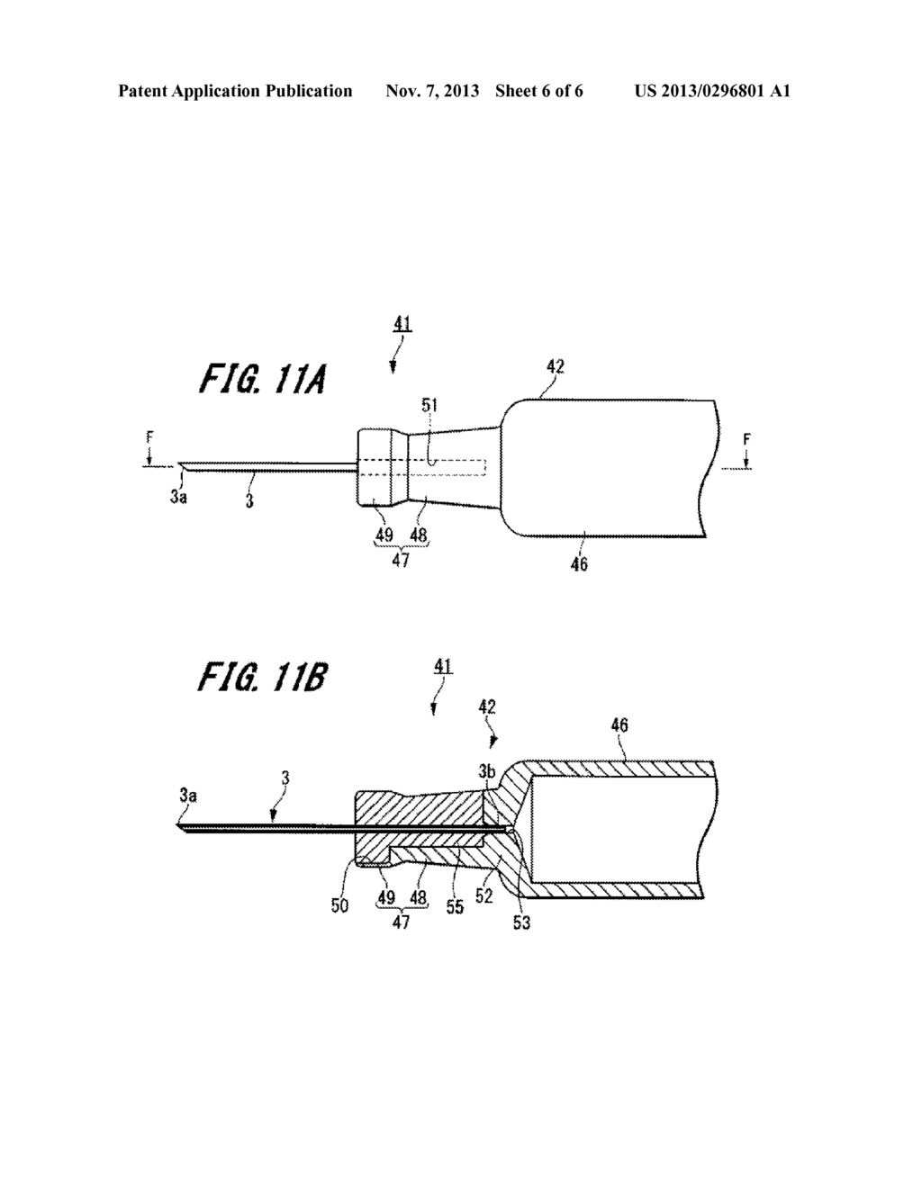 SYRINGE PROVIDED WITH NEEDLE, AND METHOD FOR PRODUCING SYRINGE PROVIDED     WITH NEEDLE - diagram, schematic, and image 07