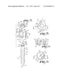 POLYAXIAL BONE SCREW WITH HELICALLY WOUND CAPTURE CONNECTION diagram and image