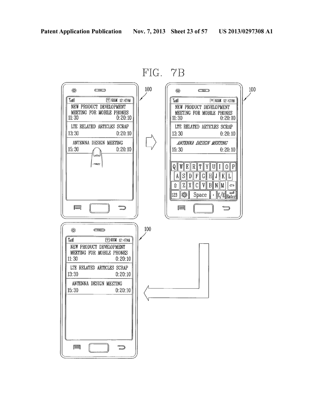 METHOD FOR DISPLAYING TEXT ASSOCIATED WITH AUDIO FILE AND ELECTRONIC     DEVICE - diagram, schematic, and image 24