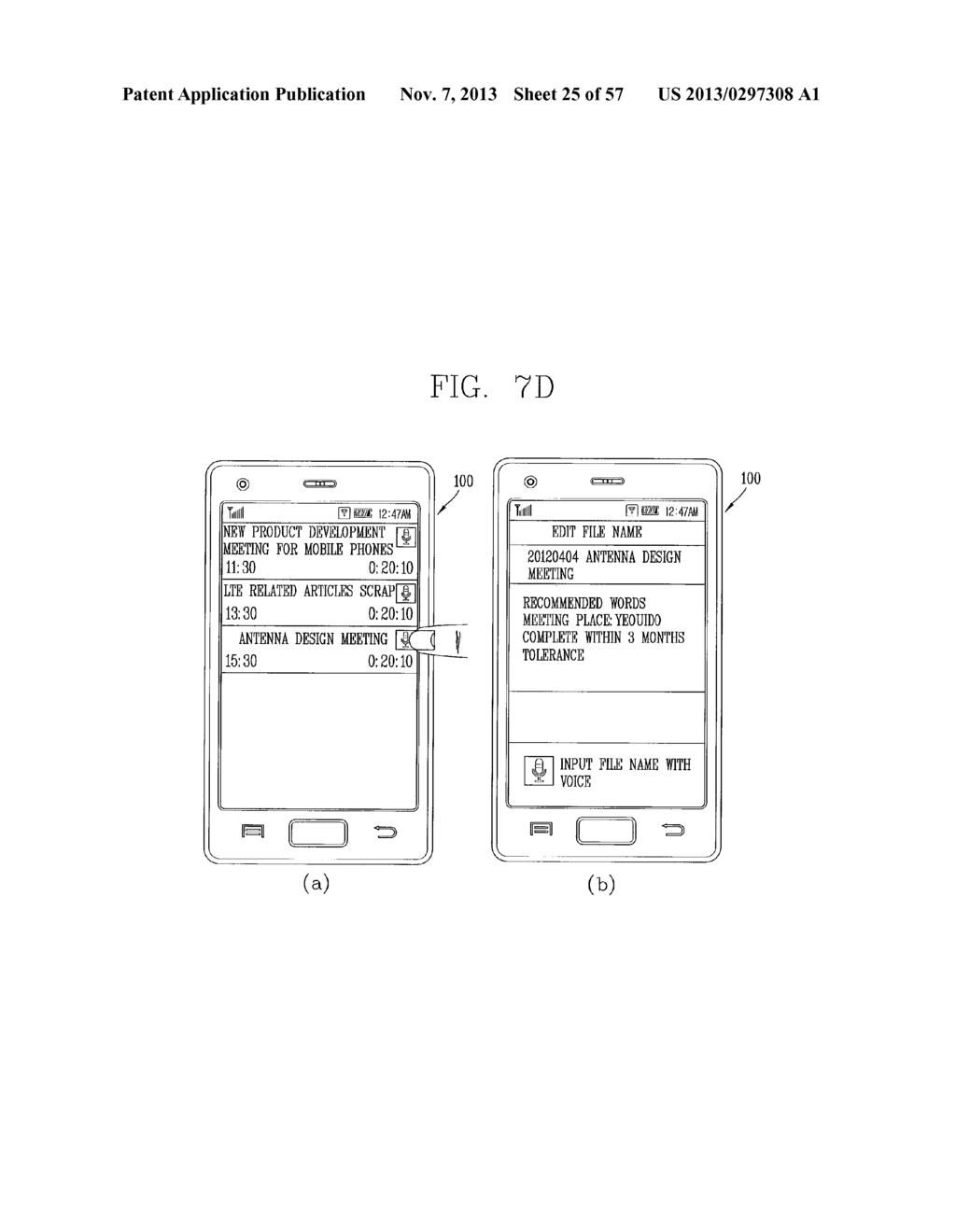 METHOD FOR DISPLAYING TEXT ASSOCIATED WITH AUDIO FILE AND ELECTRONIC     DEVICE - diagram, schematic, and image 26