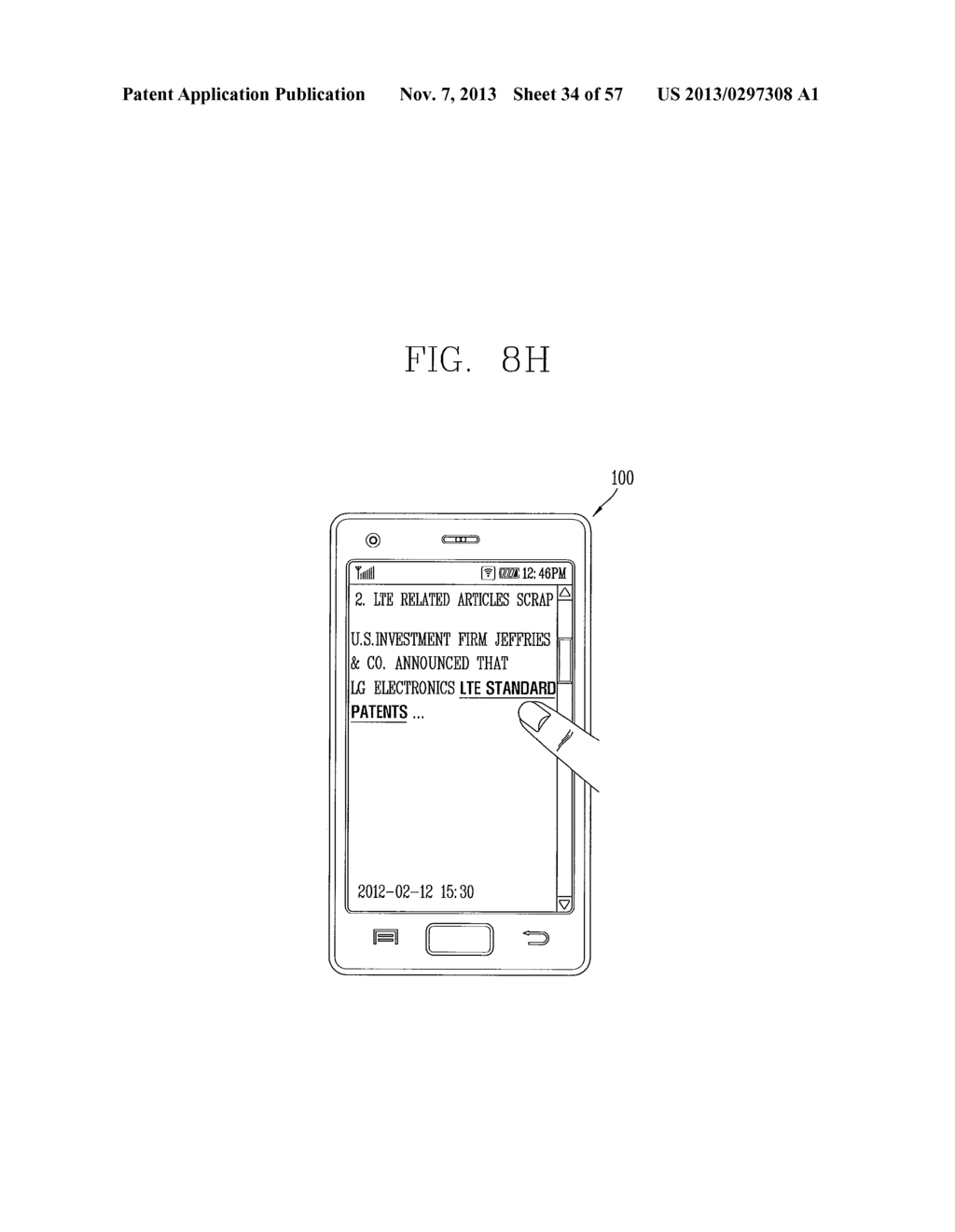 METHOD FOR DISPLAYING TEXT ASSOCIATED WITH AUDIO FILE AND ELECTRONIC     DEVICE - diagram, schematic, and image 35