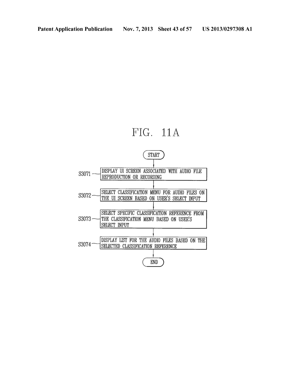METHOD FOR DISPLAYING TEXT ASSOCIATED WITH AUDIO FILE AND ELECTRONIC     DEVICE - diagram, schematic, and image 44