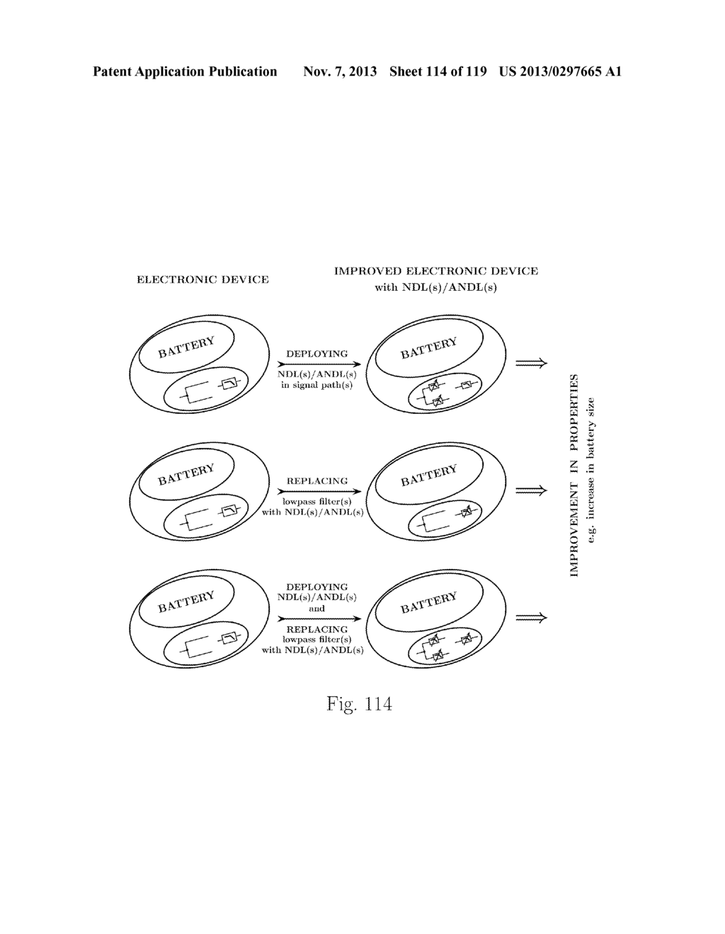 Method and Apparatus for Signal Filtering and for Improving Properties of     Electronic Devices - diagram, schematic, and image 115