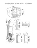 ENERGY DISSIPATING HELMET UTILIZING STRESS-INDUCED ACTIVE MATERIAL     ACTIVATION diagram and image