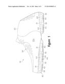 Article of Footwear with Outsole Web and Midsole Protrusions diagram and image